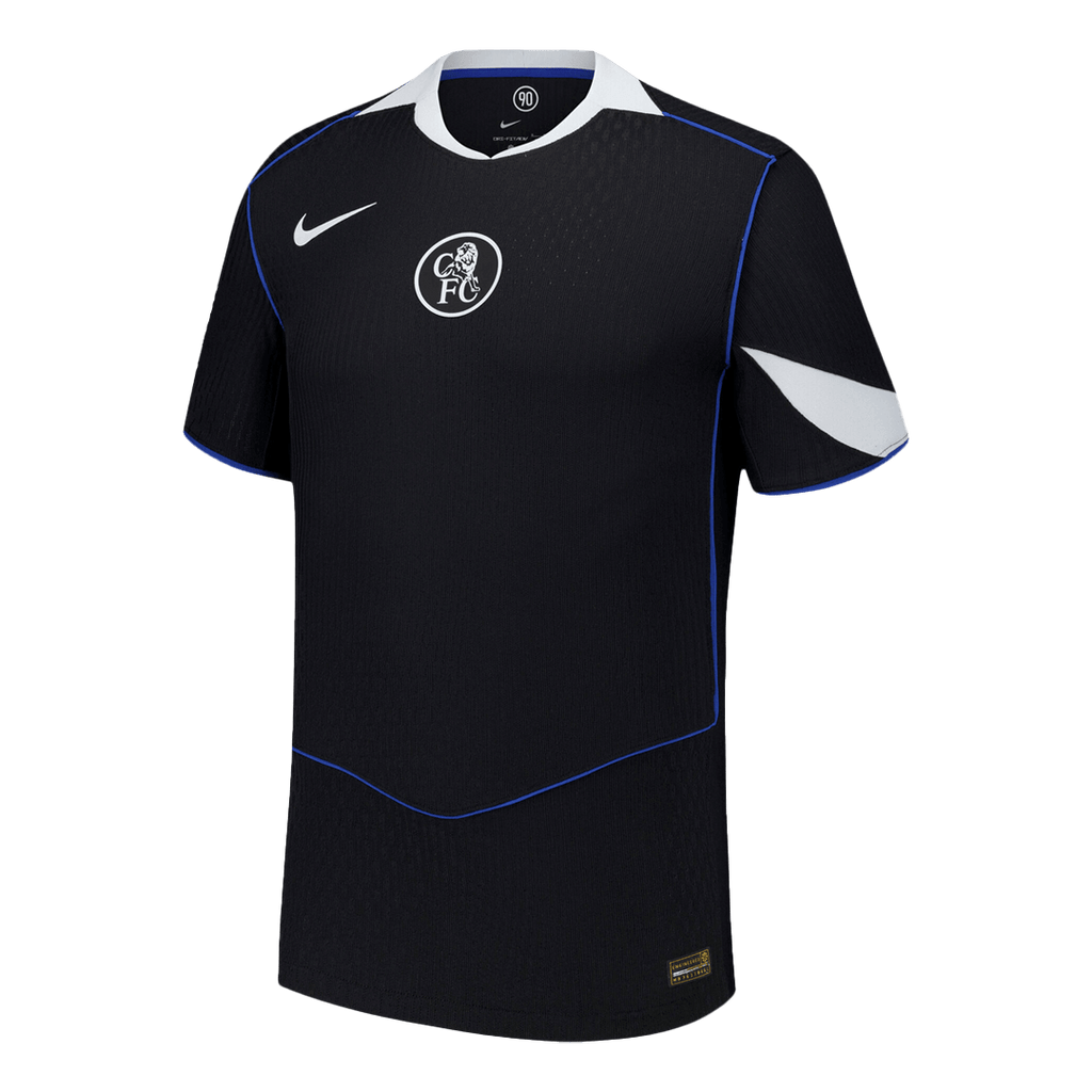 Chelsea Third Maillot 2025/26 Noir Authentique