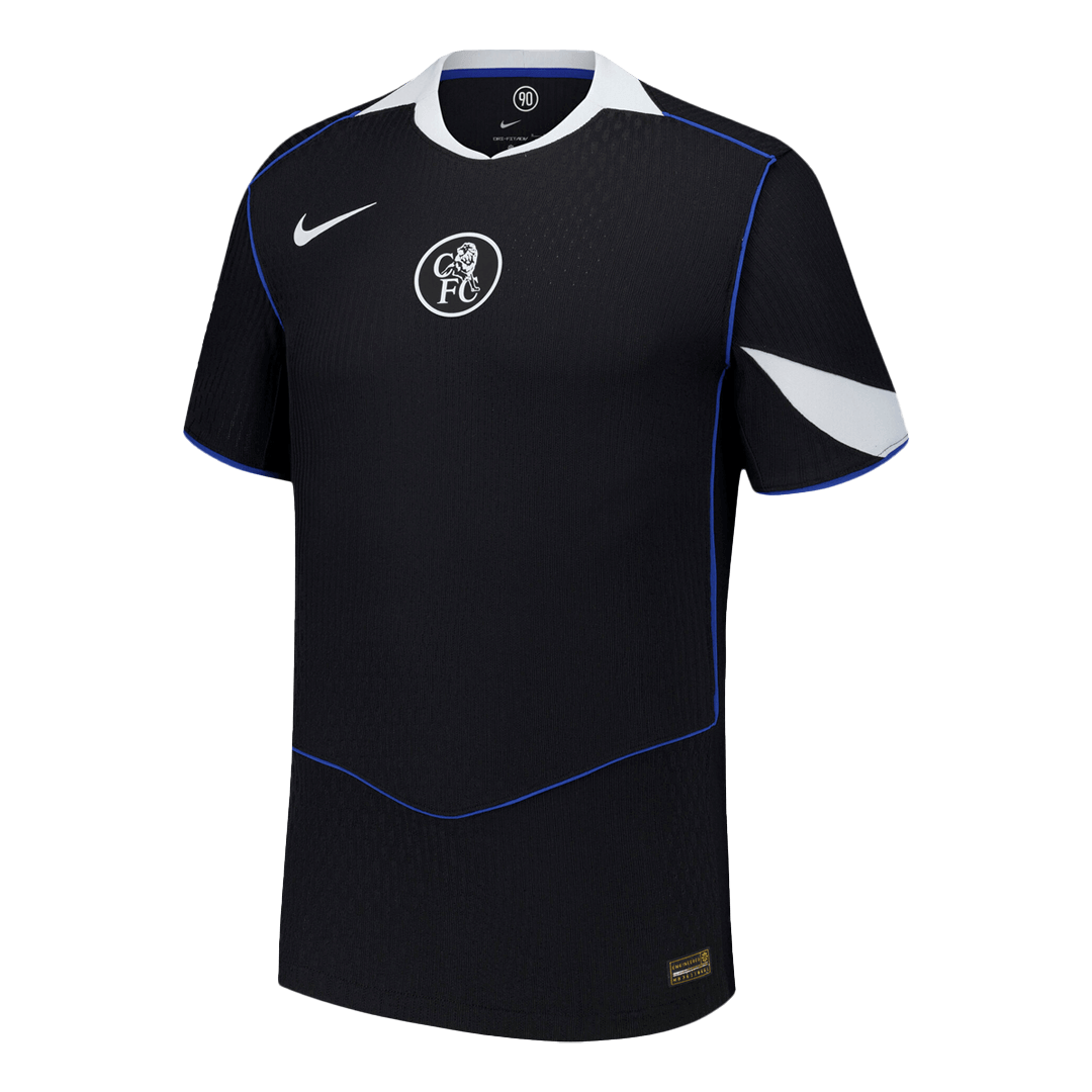 Chelsea Third Maillot 2025/26 Noir Authentique