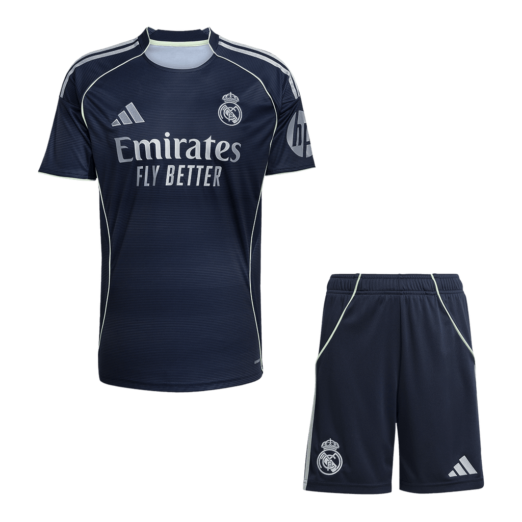 Real Madrid Extérieur Maillot Kit 2025/26 Bleu marine