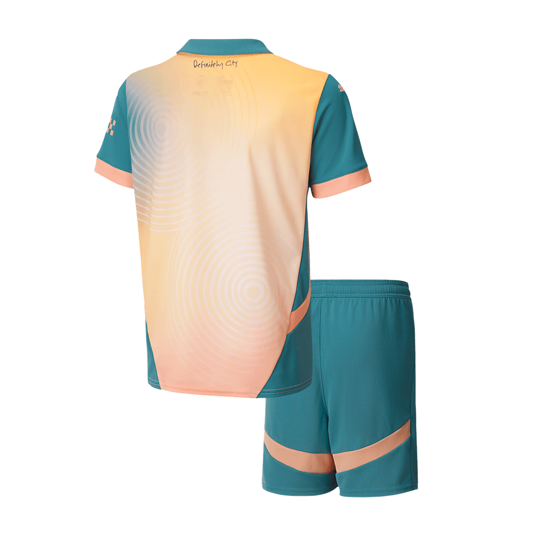 Manchester City Fourth Maillot Kit 2024/25 - Definitely City (UCL) Junior