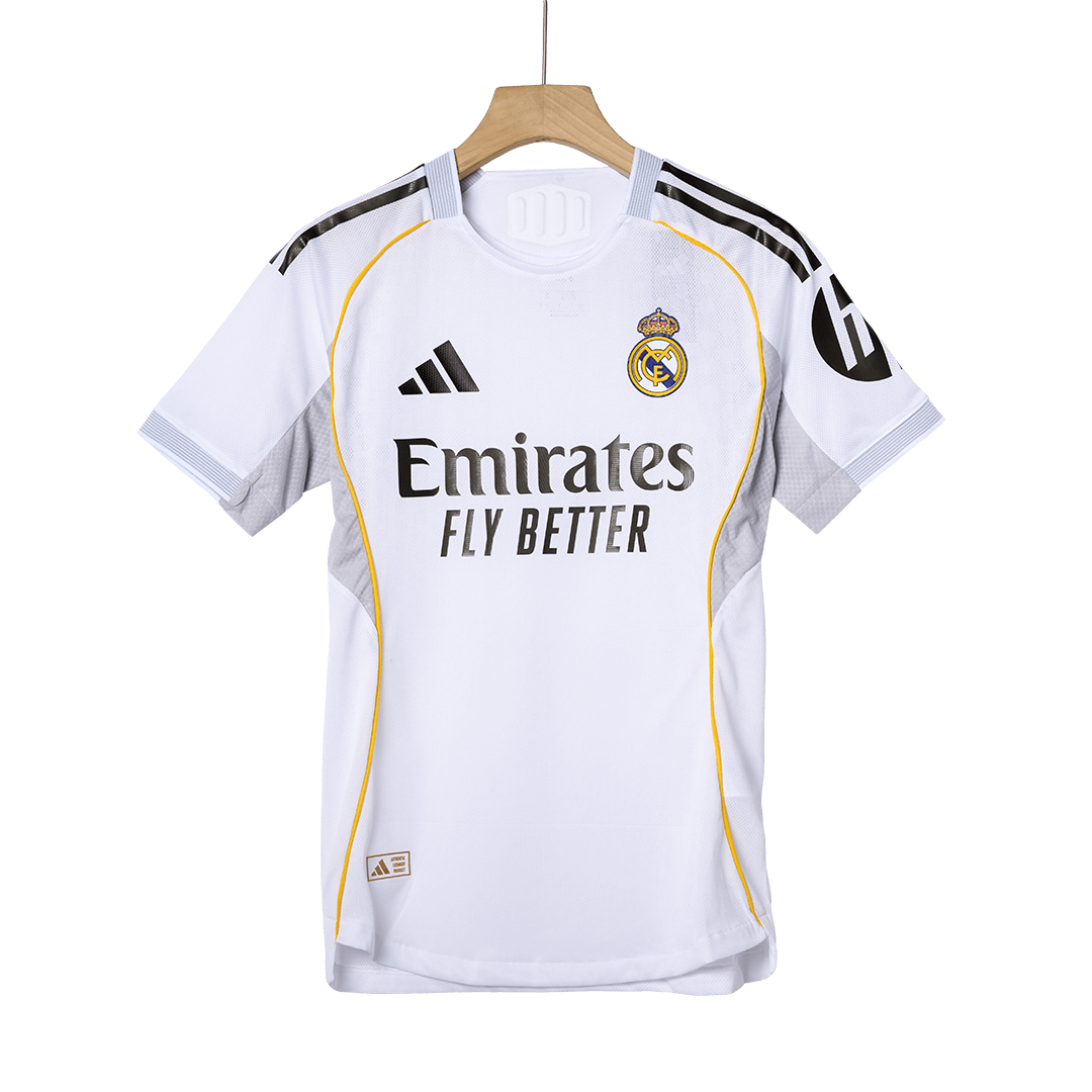 CAMAVINGA #6 Real Madrid Domicile Maillot 2025/26 Blanc Authentique