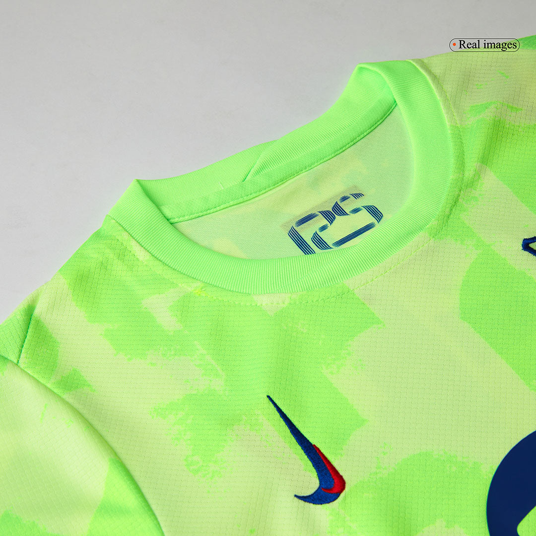Barcelone Third Maillot Kit 2024/25 - UCL (Spotify Logo Without Text) Enfant