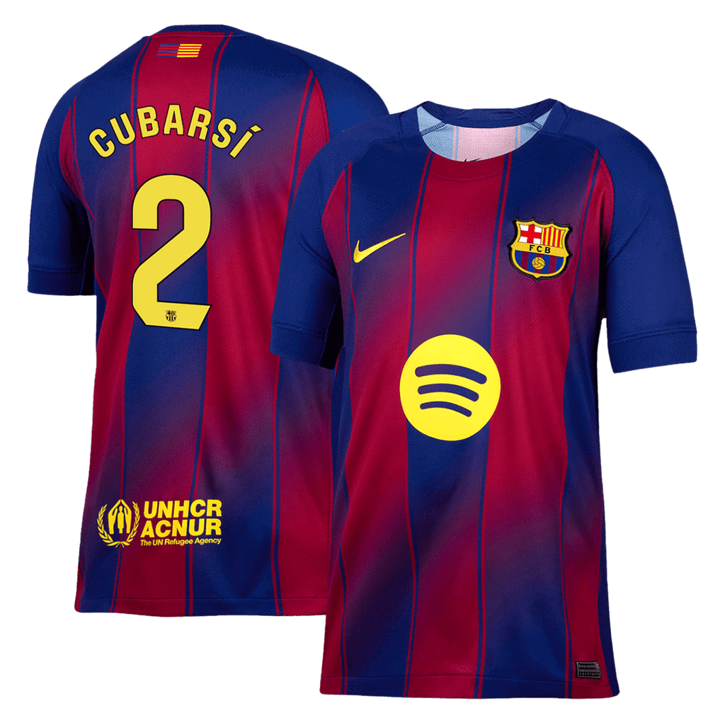 CUBARSÍ #2 Barcelone Domicile Maillot 2025/26