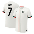 NETO #7 Chelsea Extérieur Maillot 2025/26 Blanc