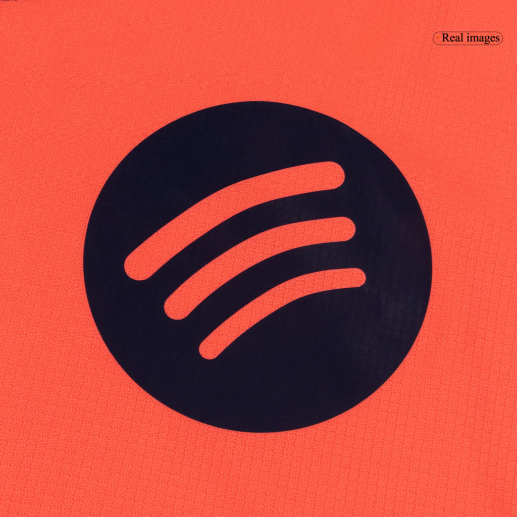 Barcelone Third Maillot Kit 2025/26 Junior Orange