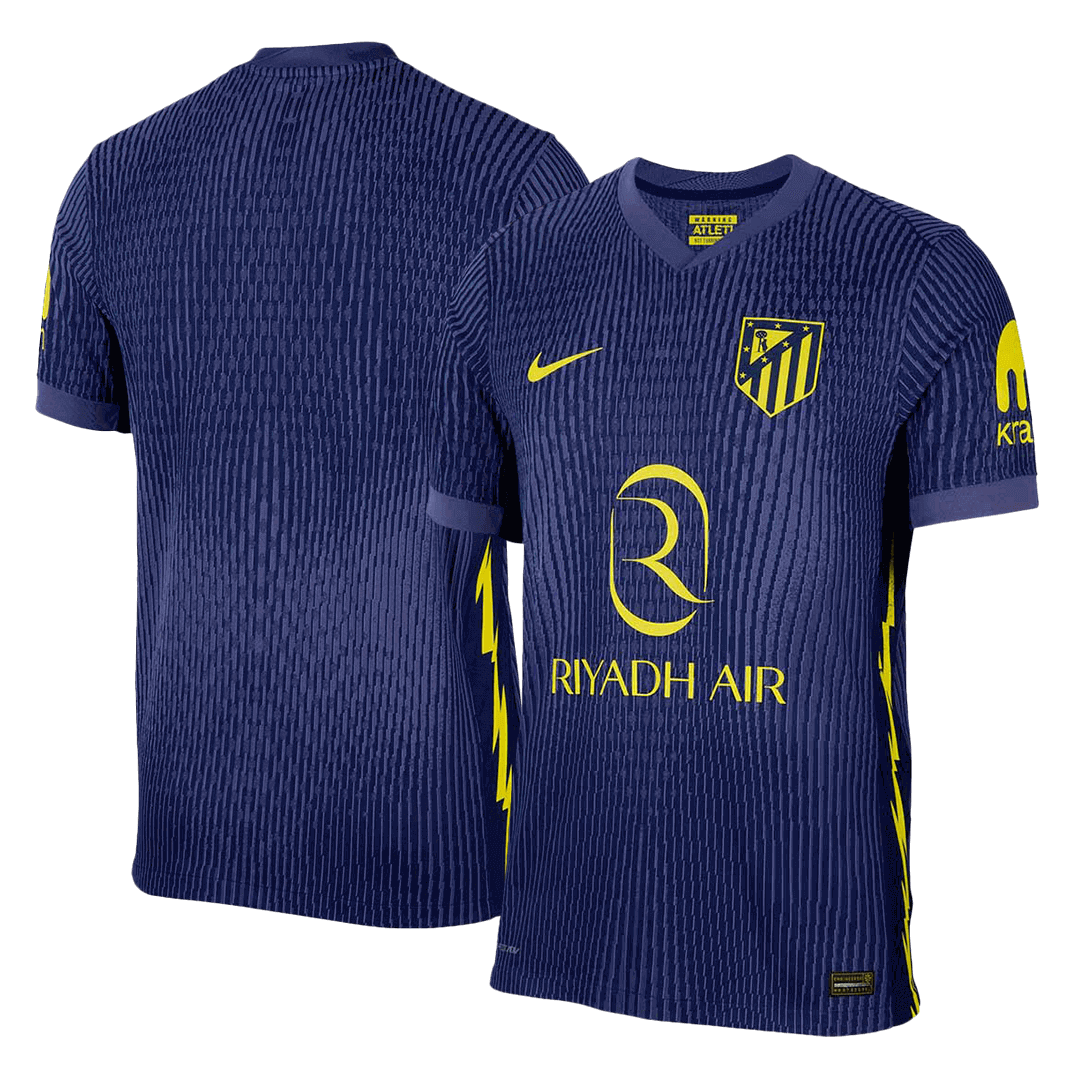 Atlético Extérieur Maillot 2025/26 Bleu marine Authentique