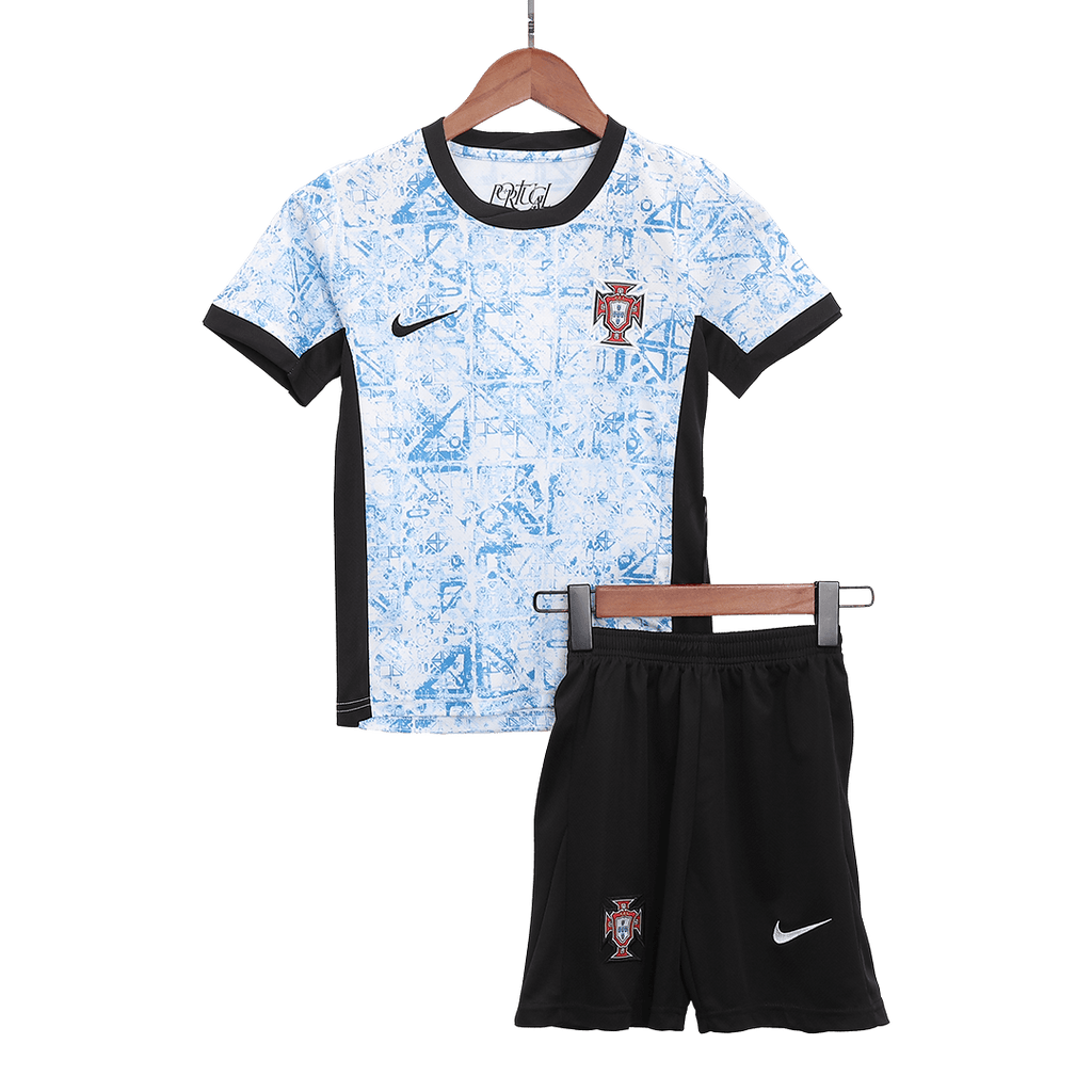 Portugal Extérieur Maillot Kit 2024 Enfant