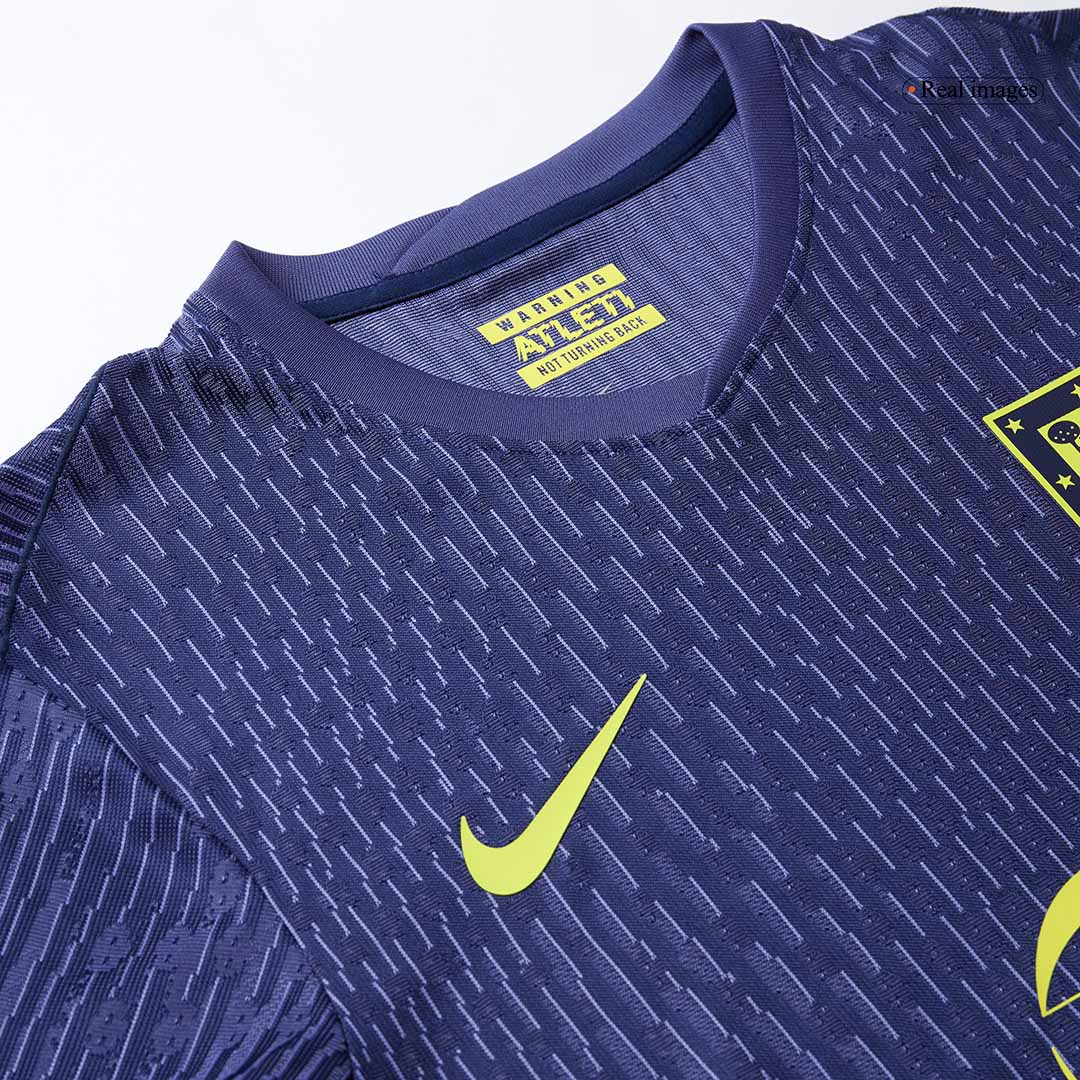 Atlético Extérieur Maillot 2025/26 Bleu marine Authentique