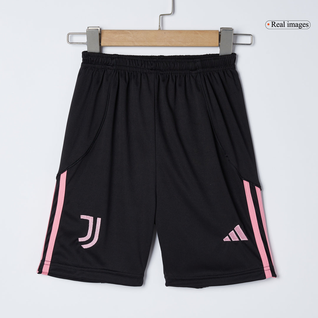 Juventus Domicile Maillot Kit 2025/26 Enfant Black&White