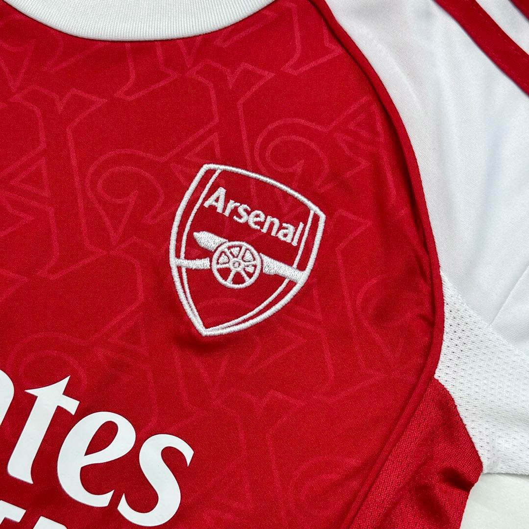 Arsenal Domicile Maillot Kit 2025/26 Enfant