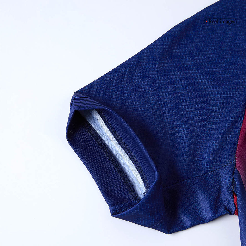 Barcelone Domicile Maillot Kit 2025/26 Enfant Rouge et Bleu