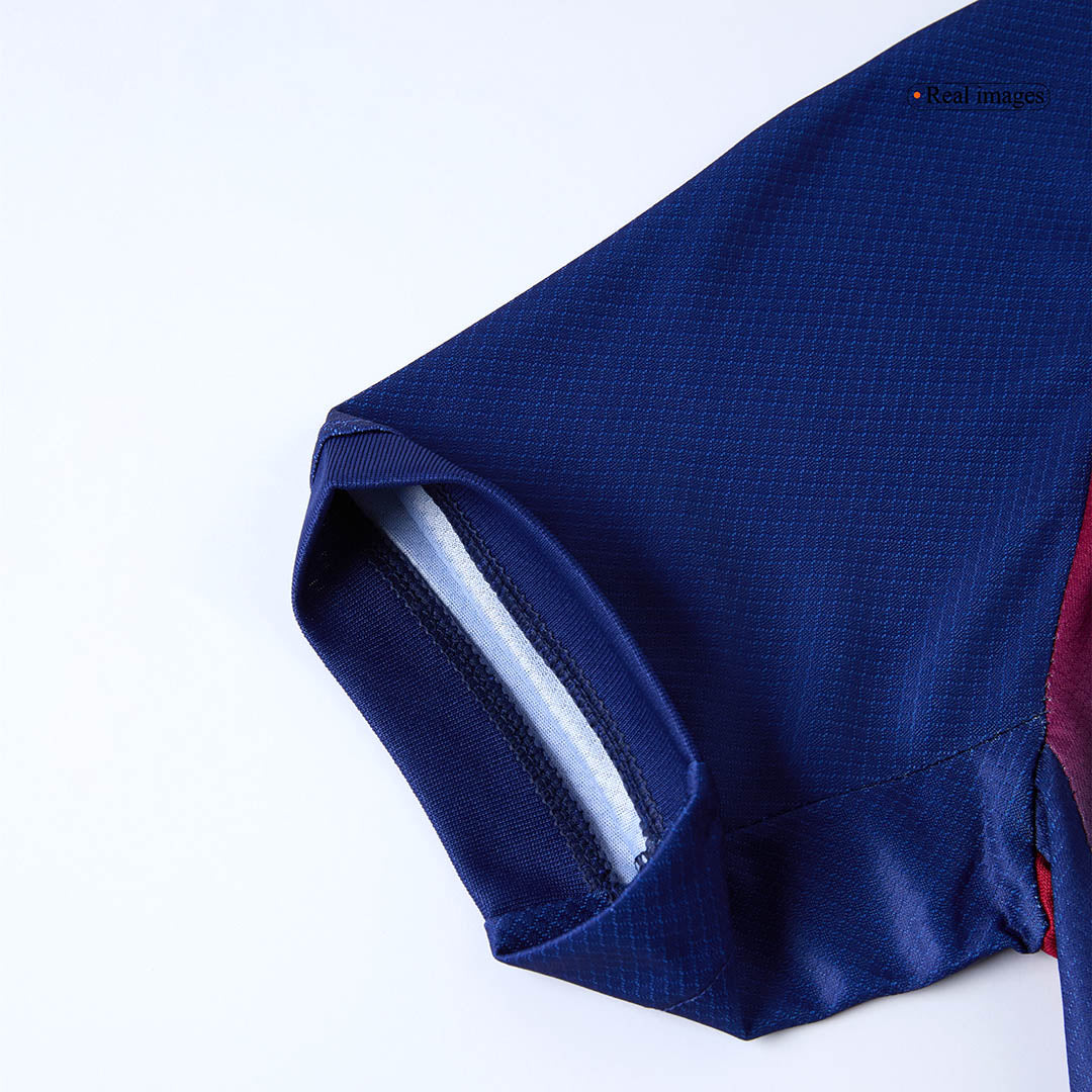 Barcelone Domicile Maillot Kit 2025/26 Enfant Rouge et Bleu