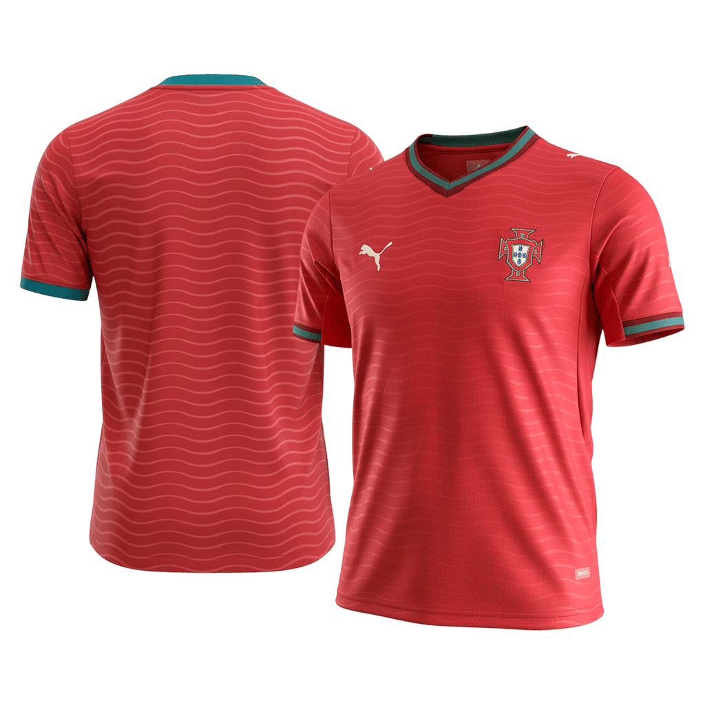 Portugal Domicile Maillot Coupe du Monde 2026 Rouge
