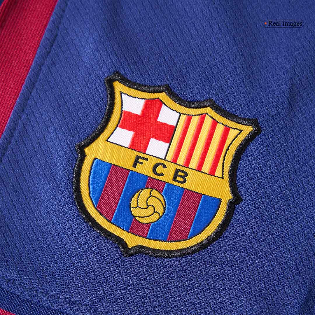Barcelone Domicile Maillot Kit 2025/26 Rouge et Bleu