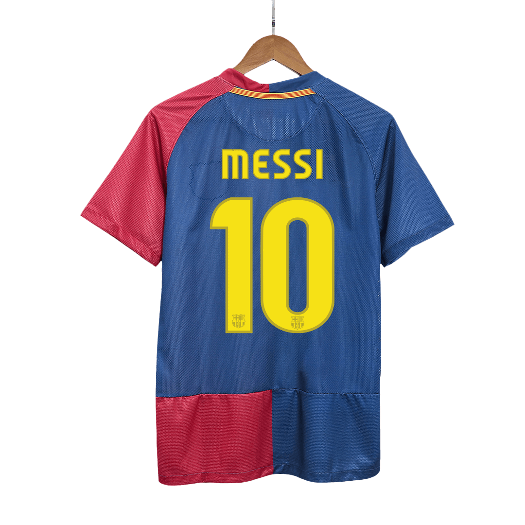 Retro MESSI #30 Barcelone Domicile Maillot 2008/09 - UCL