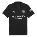 Manchester City Extérieur Maillot 2025/26 Noir