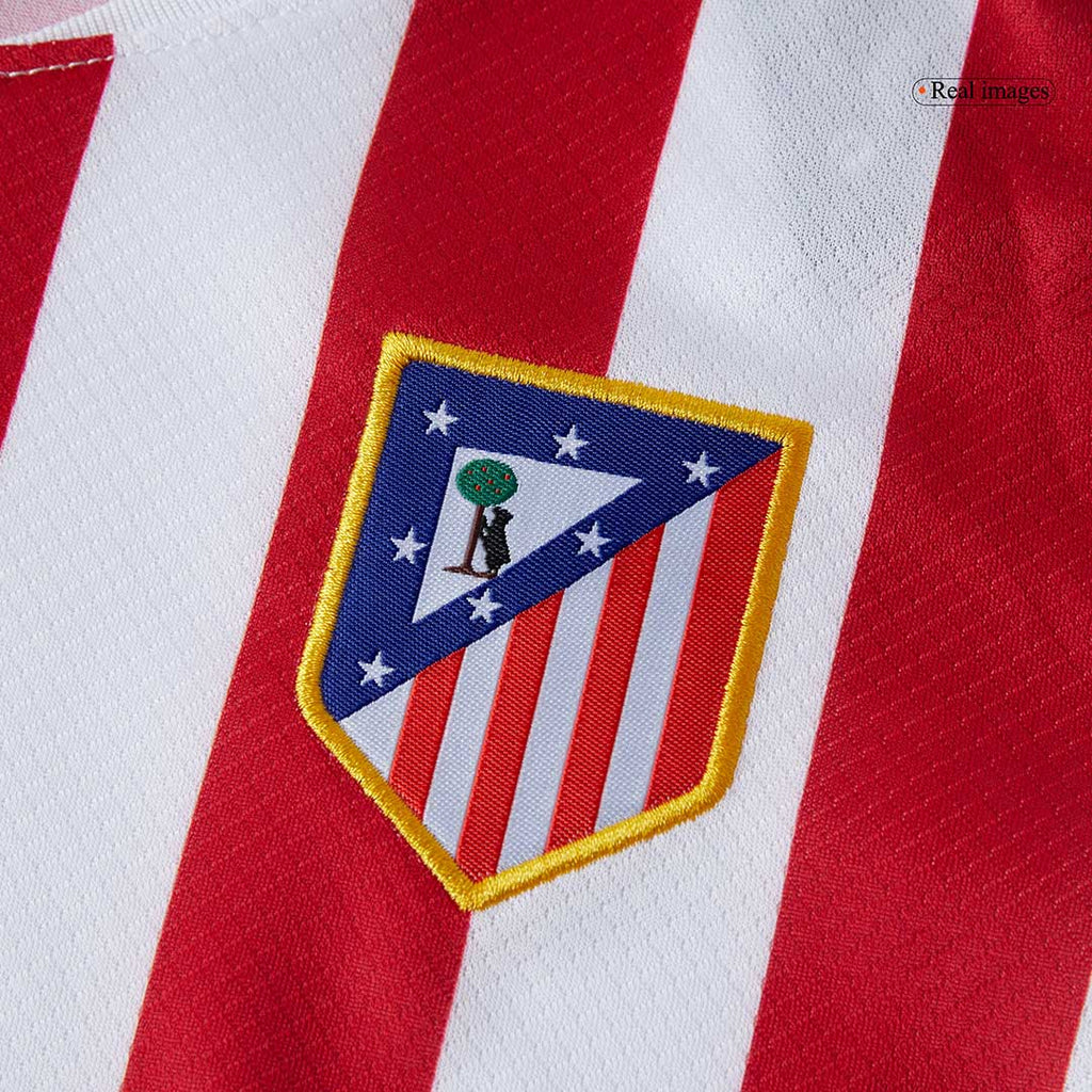 Atlético Domicile Maillot Kit 2025/26 Enfant Red&White