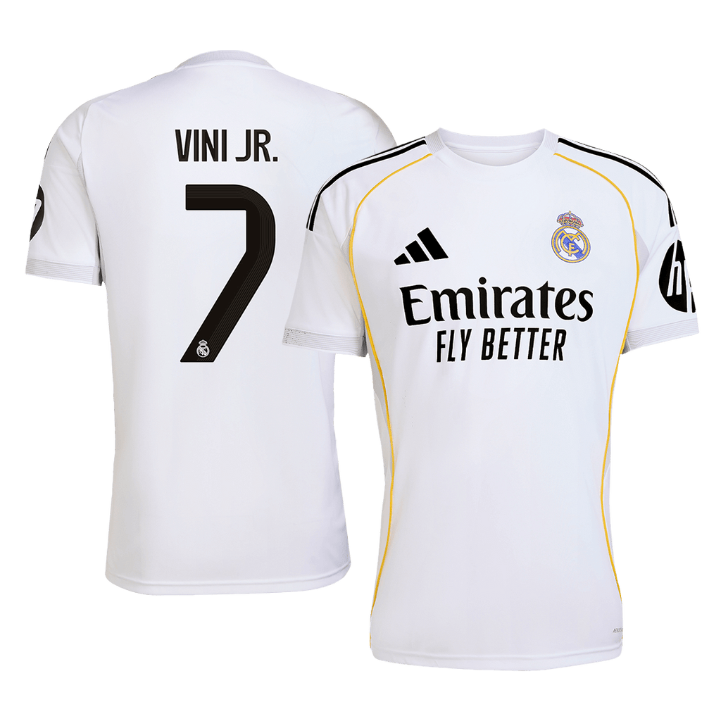 VINI JR. #7 Real Madrid Domicile Maillot 2025/26