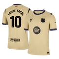 LAMINE YAMAL #10 Barcelone Extérieur Maillot 2025/26 Authentique - UCL