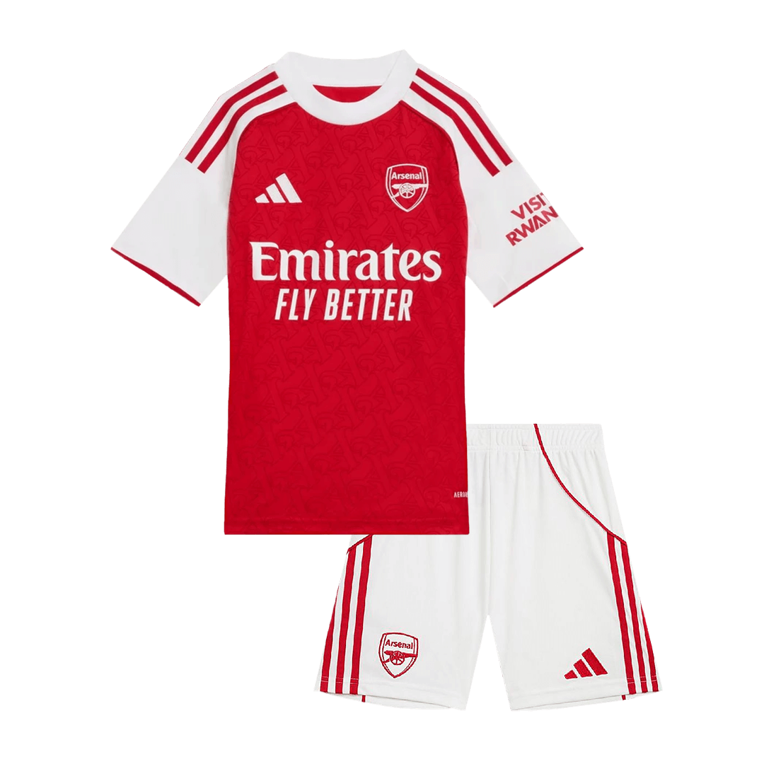 Arsenal Domicile Maillot Kit 2025/26 Junior