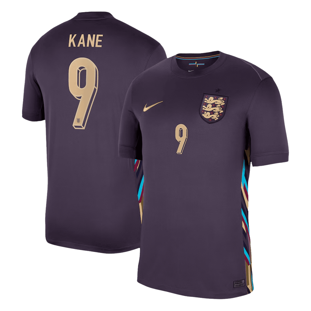 Maillot de Foot KANE #9 Angleterre Extérieur Maillot 2024 - Super