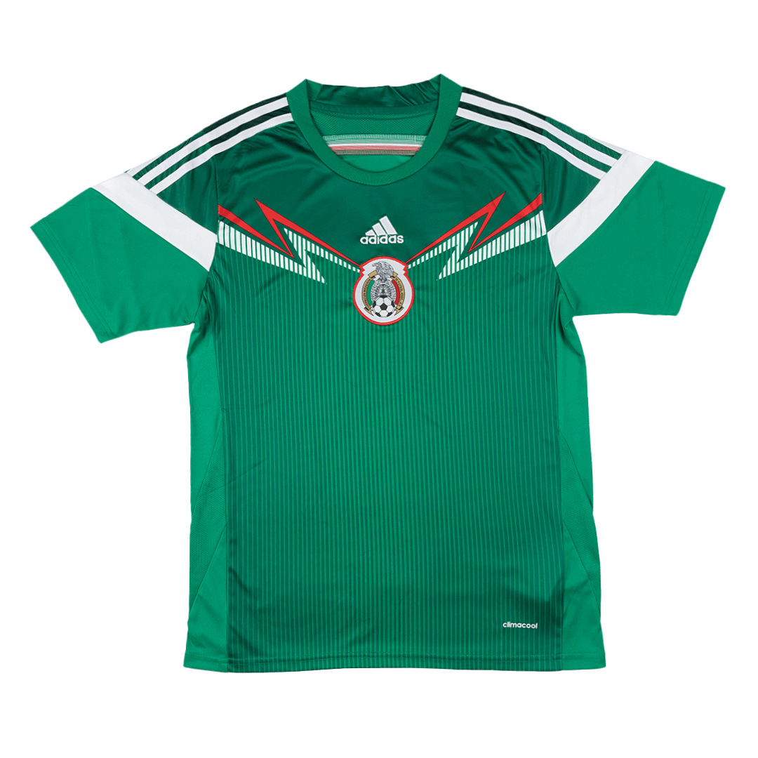 Retro Mexique Domicile Maillot 2014 Vert