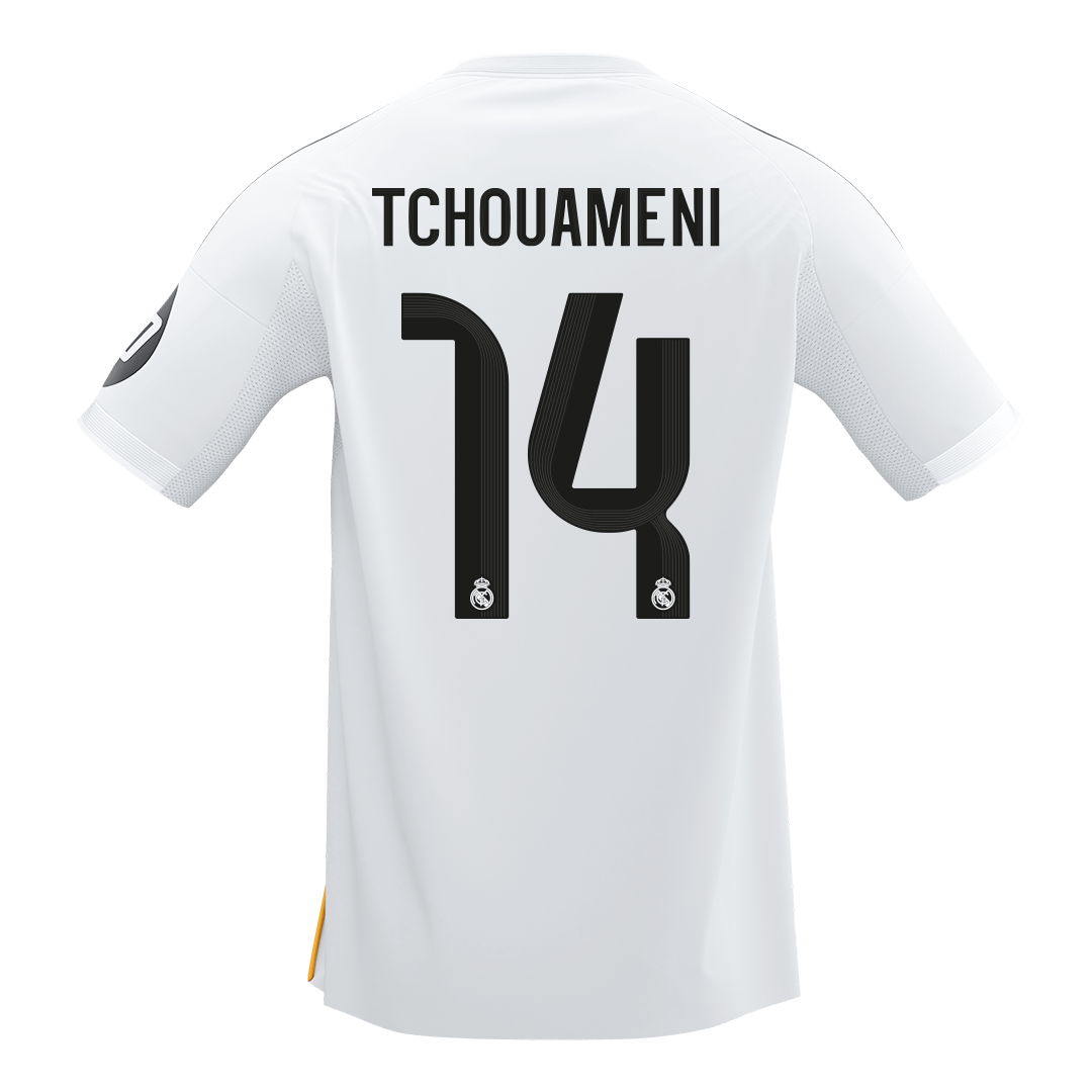 TCHOUAMENI #14 Real Madrid Domicile Maillot 2025/26 Blanc - Super