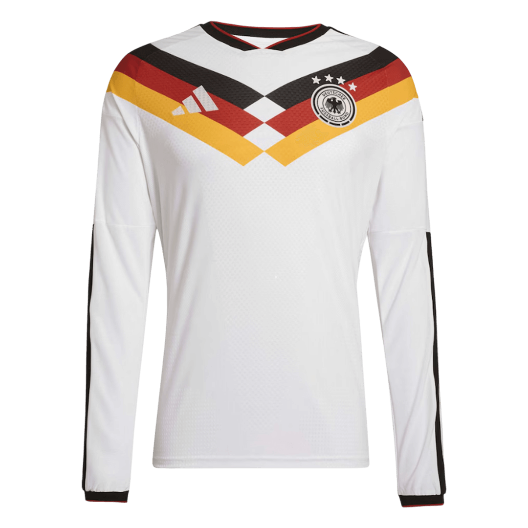 Allemagne Domicile Maillot Manches Longues - Coupe du Monde 2026 Blanc