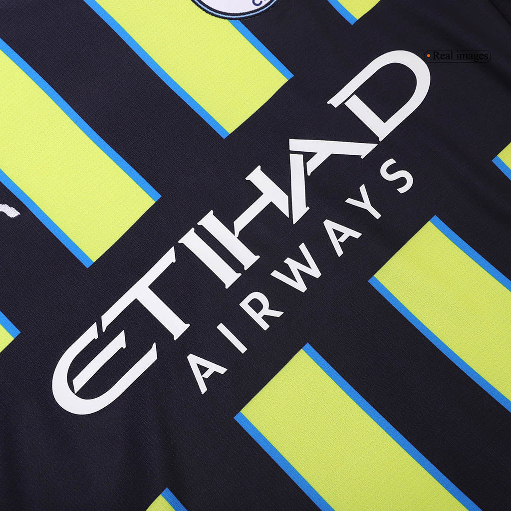 HAALAND #9 Manchester City Extérieur Maillot 2024/25 - UCL