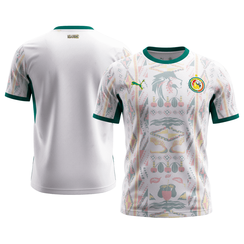 Sénégal Domicile Maillot Coupe du Monde 2026 Blanc