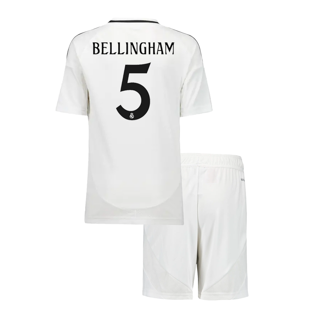 BELLINGHAM #5 Real Madrid Domicile Maillot Kit 2024/25 Enfant