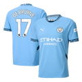 DE BRUYNE #17 Manchester City Domicile Maillot 2024/25 - Super