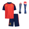 Espagne Domicile Maillot Kit - Coupe du Monde 2026 Enfant Rouge