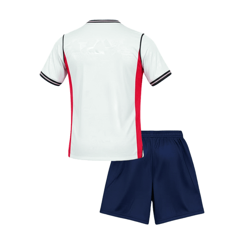 Angleterre Domicile Maillot Kit Coupe du Monde 2026 Enfant Blanc