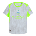 Manchester City Third Maillot 2025/26 Gris Authentique Grande Taille