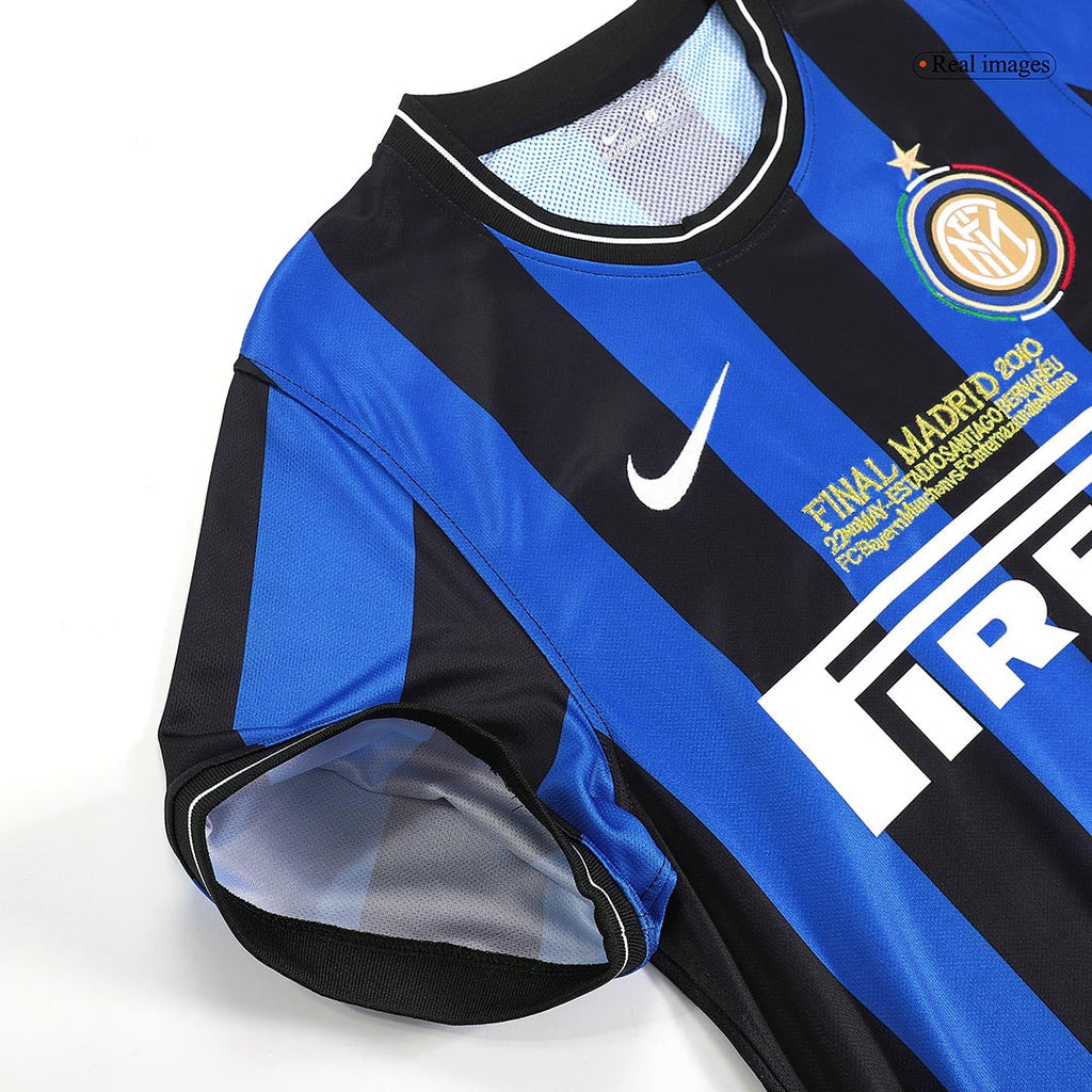 Retro Inter Milan Domicile Maillot 2009/10 - UCL