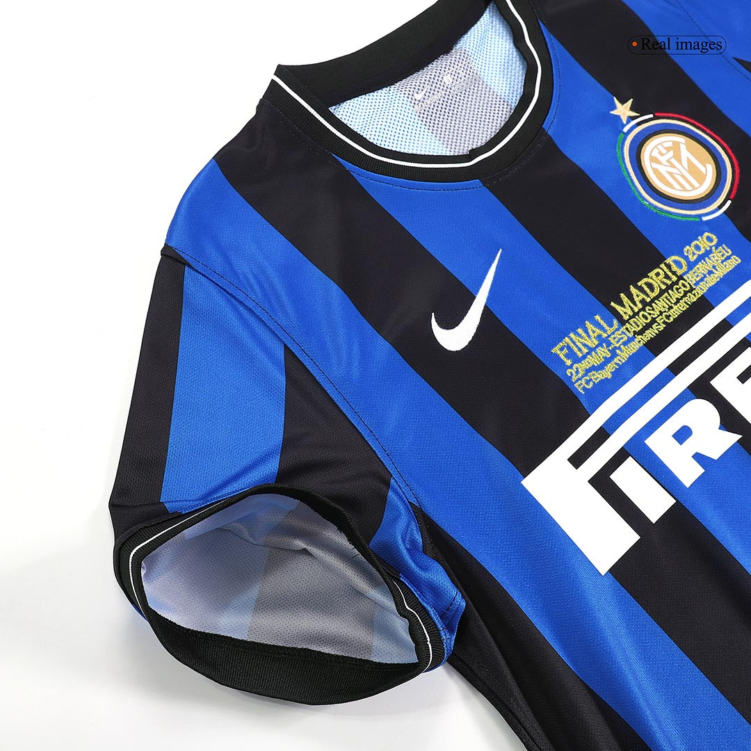 Retro Inter Milan Domicile Maillot 2009/10 - UCL