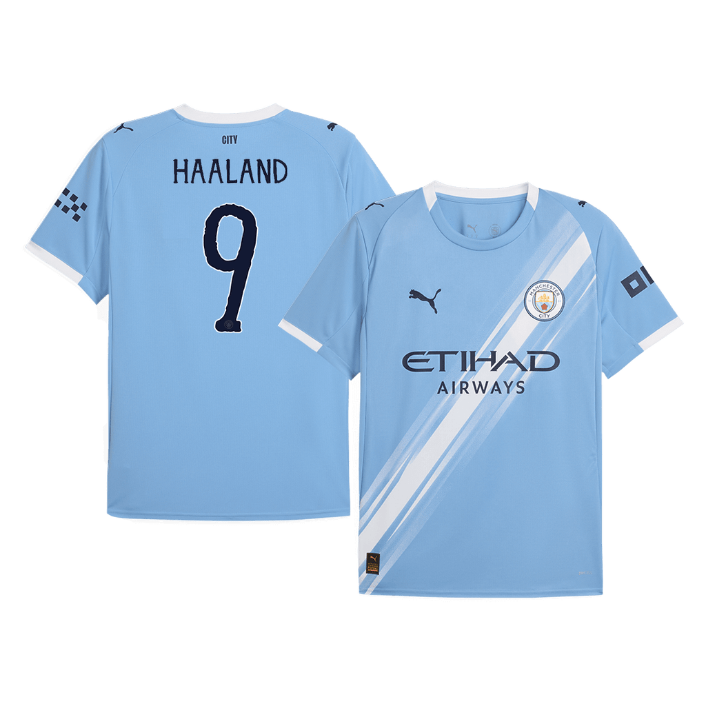 HAALAND #9 Manchester City Domicile Maillot 2025/26 - Club World Cup