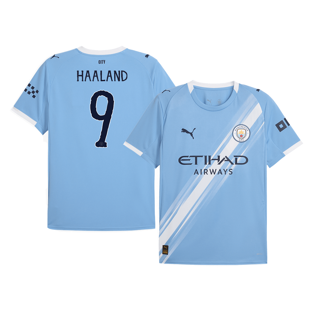 HAALAND #9 Manchester City Domicile Maillot 2025/26 - Club World Cup