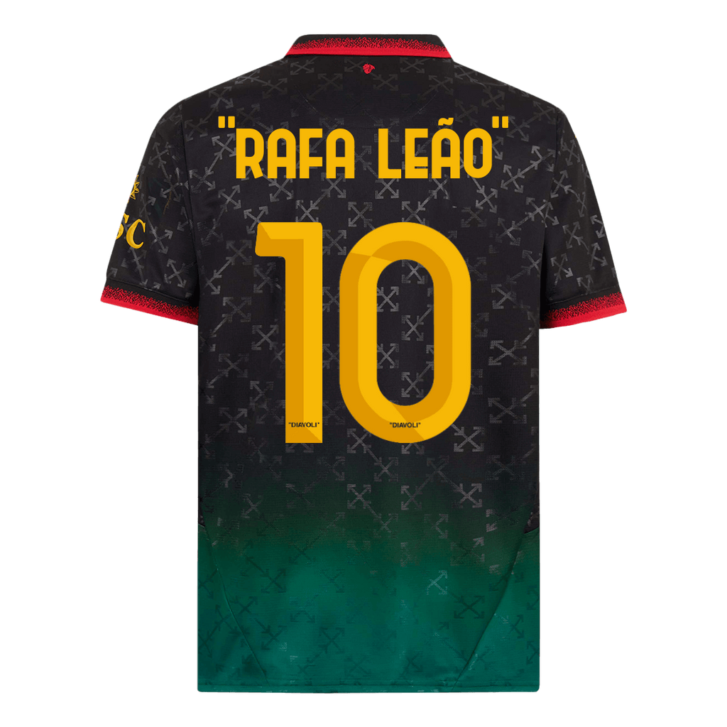 RAFA LEÃO' #10 Milan AC Fourth Maillot 2024/25