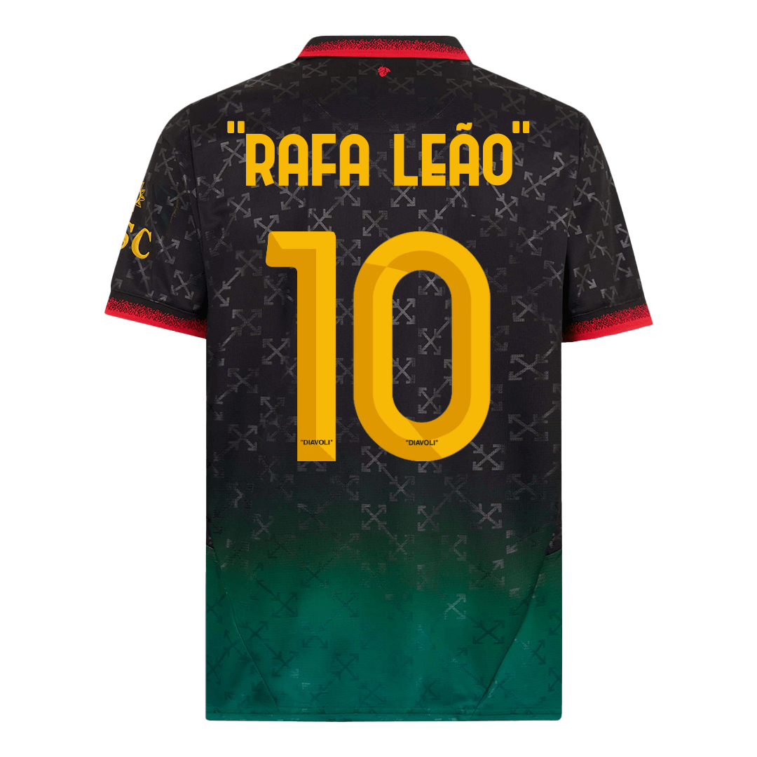 RAFA LEÃO' #10 Milan AC Fourth Maillot 2024/25