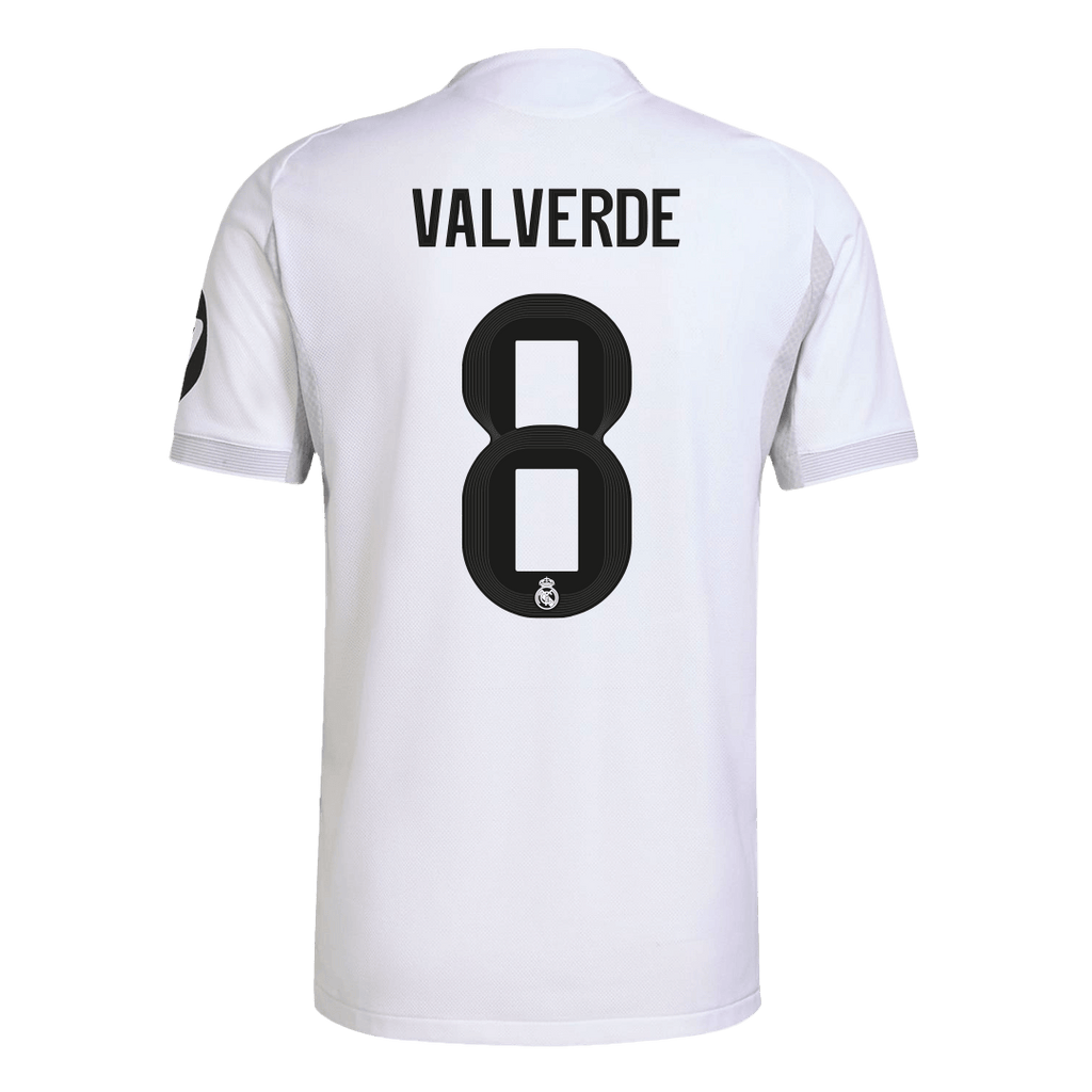 VALVERDE #8 Real Madrid Domicile Maillot 2025/26 Authentique