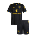 Manchester United Third Maillot Kit 2025/26 Junior Noir