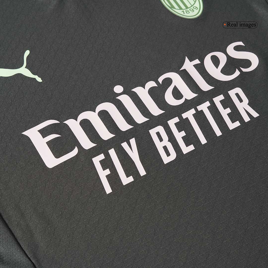 PULISIC #11 Milan AC Third Maillot 2024/25 Authentique