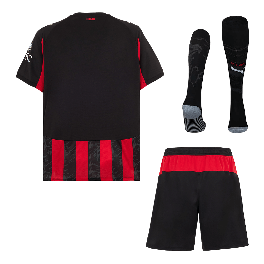 AC Milan Domicile Maillot Kit 2025/26 Red&Black