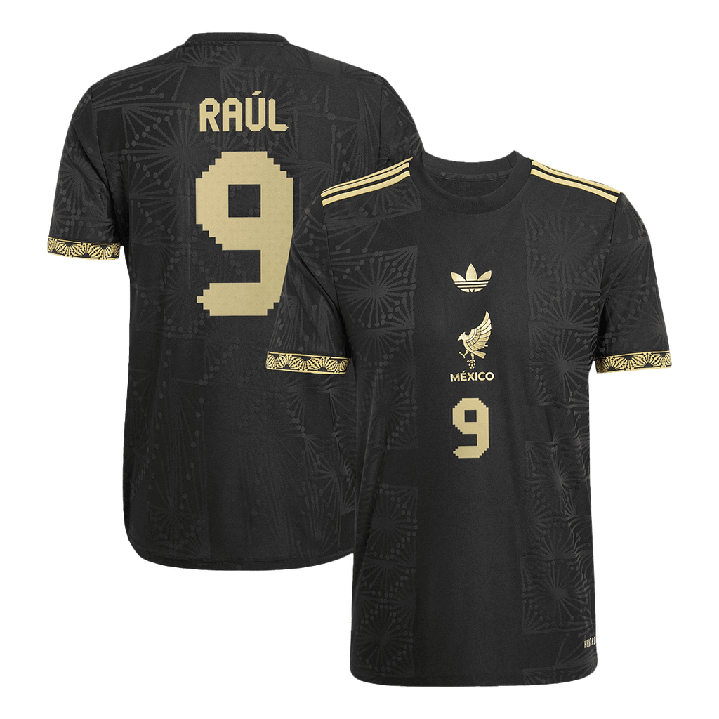 RAÚL #9 Mexique Third Maillot 2025 Authentique - Gold Cup