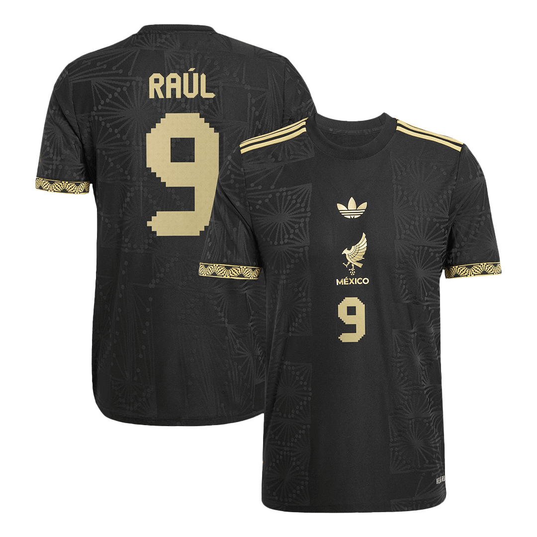 RAÚL #9 Mexique Third Maillot 2025 Authentique - Gold Cup
