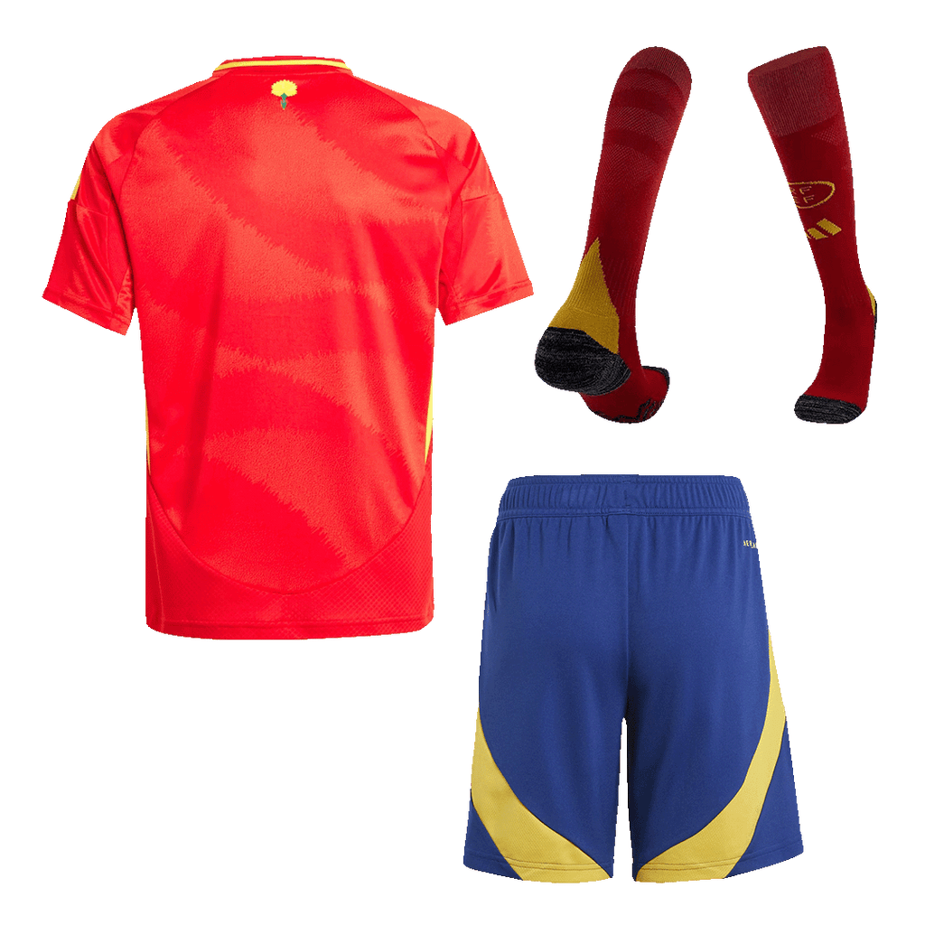 Espagne Domicile Maillot Kit 2024 Junior