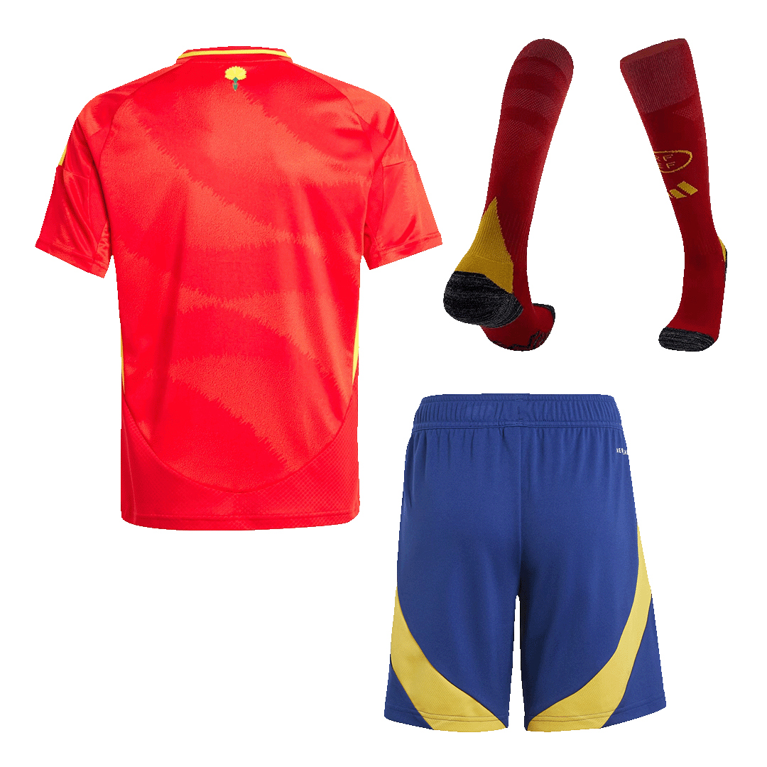 Espagne Domicile Maillot Kit 2024 Junior