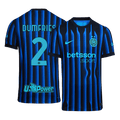 DUMFRIES #2 Inter Milan Domicile Maillot 2025/26 Blue&Black Authentique
